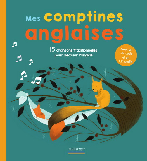 Mes comptines anglaises : 15 chansons traditionnelles pour découvrir l&#39;anglais + CD N. éd. - BERGAMOTE TROTTEMENU
