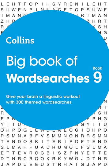 Big Book of Wordsearches 9 - COLLECTIF