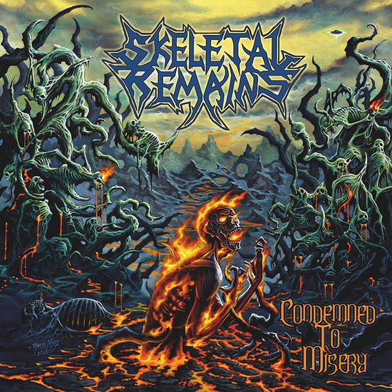 Condemned To Misery (Re-Issue 2021)(Vinyl) - SKELETAL REMAINS