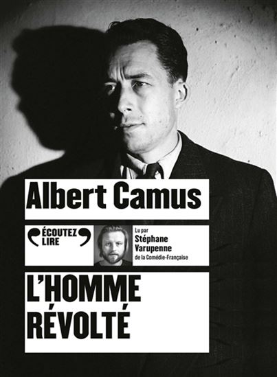 L&#39;Homme révolté (CD  MP3 :11 h 30 min) - ALBERT CAMUS