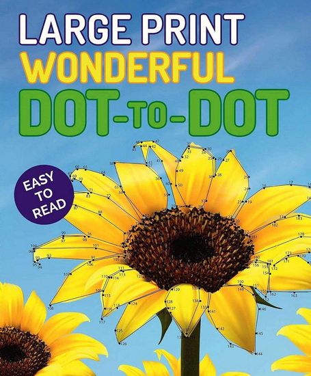 LARGE PRINT WONDERFUL DOT-TO-DOT - COLLECTIF