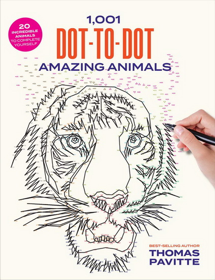 1,001 DOT-TO-DOT AMAZING ANIMALS - THOMAS PAVITTE
