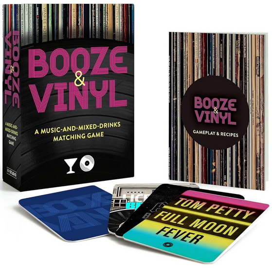 Booze & Vinyl: A Music-and-Mixed-Drinks Matching Game - ANDRÉ DARLINGTON - TENAYA DARLINGTON