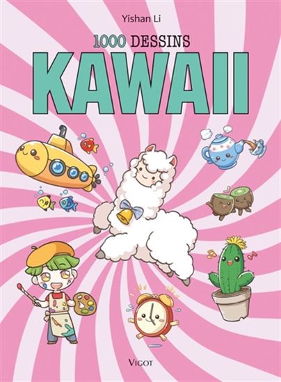 1000 dessins kawaii - YISHAN LI