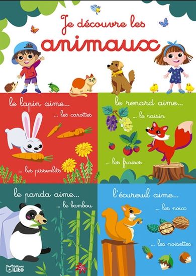 Je découvre les animaux - ROSE LEGENDRE - CLÉMENTINE GUIVARC'H