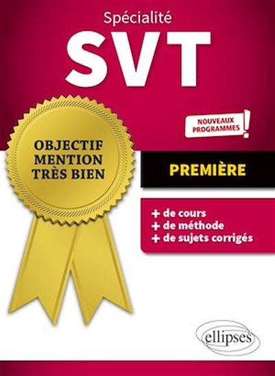 Spécialité SVT - Première - Nouveaux programmes - PIERRE-MARIE BOURLON