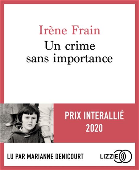 Un crime sans importance (CD MP3) - IRÈNE FRAIN