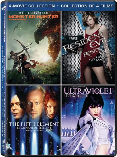 Milla Jovovich: 4 Movie Collection - DIVERS