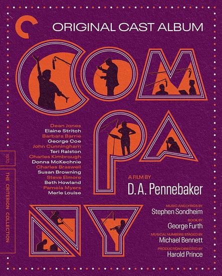Original Cast Album: "Company" (Blu-Ray) - PENNEBAKER D.A.