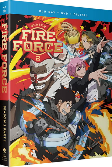Fire Force: Season 2  Part 1 (Blu-Ray+Dvd) - 
