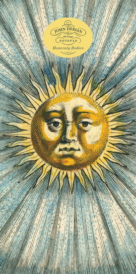 John Derian Paper Goods: Heavenly Bodies Notepad - JOHN DERIAN