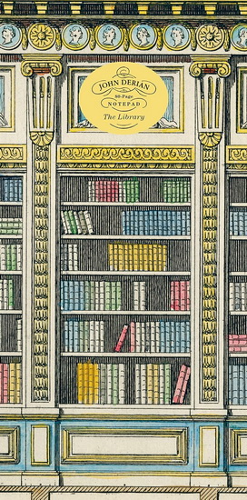 John Derian Paper Goods: The Library Notepad - JOHN DERIAN