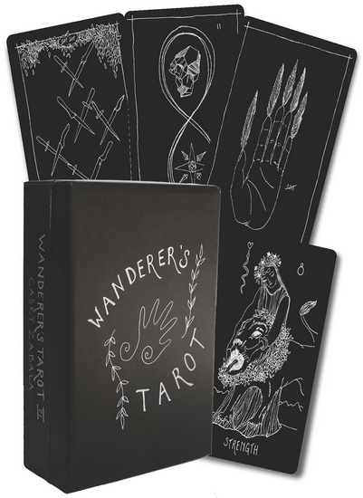 Wanderer&#39;s Tarot (78-Card Deck with Fold-Out Guide) - CASEY ZABALA