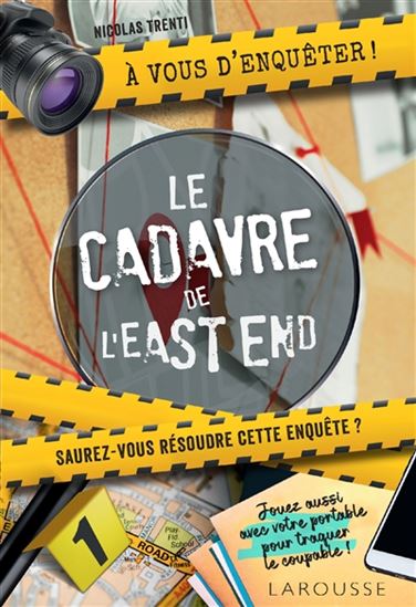 Le Cadavre de l&#39;East End : à vous d&#39;enquêter ! - NICOLAS TRENTI