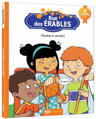 Rue des érables : niveau de lecture 1 : hockey et amitié ! - BÉATRICE RICHET - MIKA