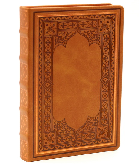 Journal ligné vieux livre Ocre 320p