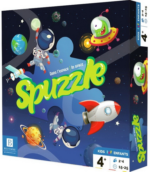 Spuzzle dans l&#39;espace