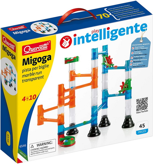 Circuit à bille Migoga translucide 45pcs