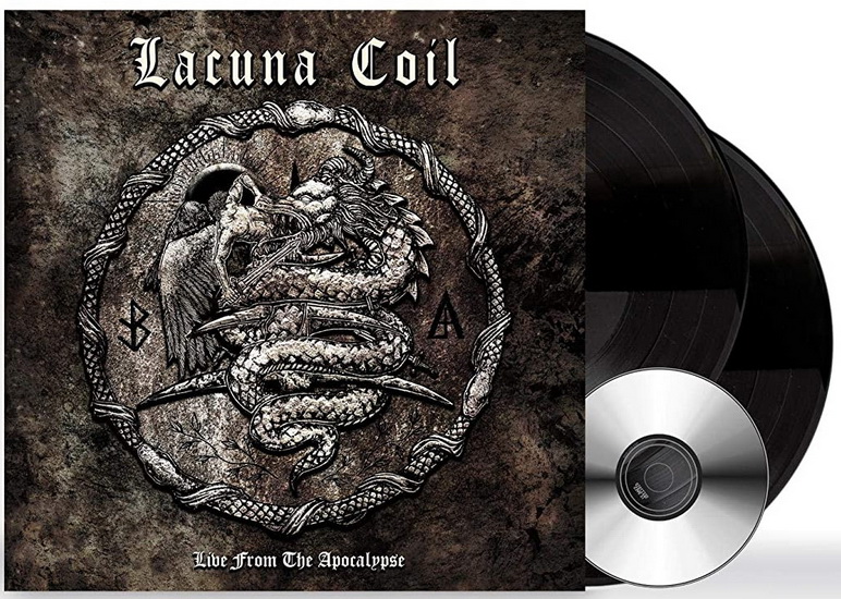 Live From The Apocalypse (Gatefold Black 2Vinyl+DVD & LP Booklet) - LACUNA COIL