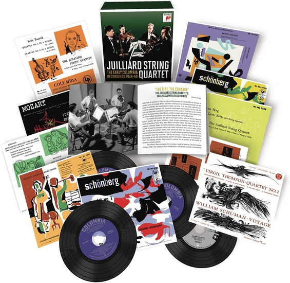Juilliard String Quartet - The Early Columbia Recordings (16CD) - COMPILATION CLASSIQUE