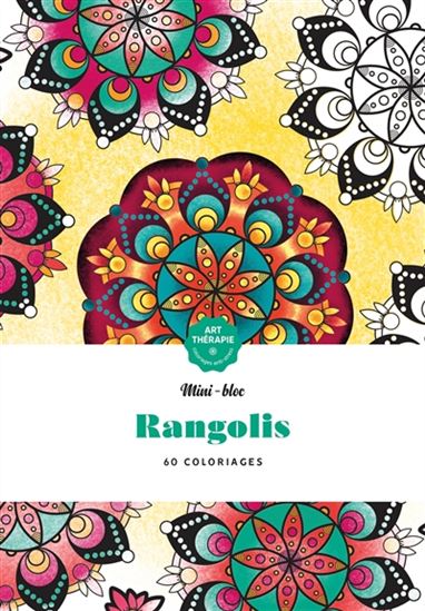 Rangolis : 60 coloriages - COLLECTIF