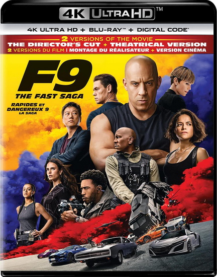 F9: The Fast Saga (Rapides et dangereux 9, La saga) (4K+Blu-Ray) - JUSTIN LIN