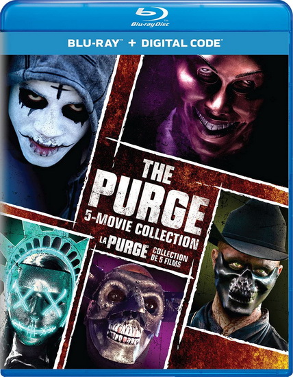 The Purge : 5 Movie Collection (Blu-Ray) - DIVERS