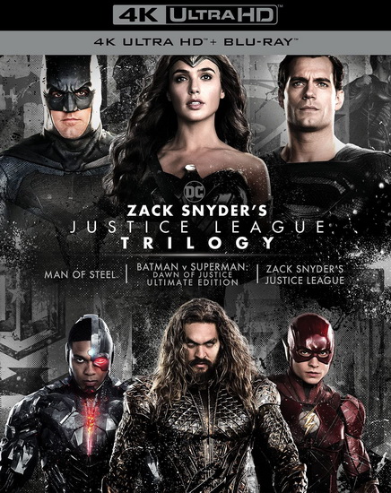Zack Snyder’s Justice League Trilogy (4K+Blu-Ray) - ZACK SNYDER