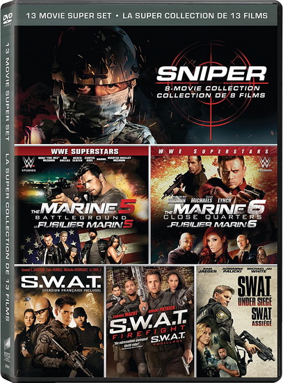 Sniper / S.W.A.T. / The Marine: 13 Movie Super Set - DIVERS