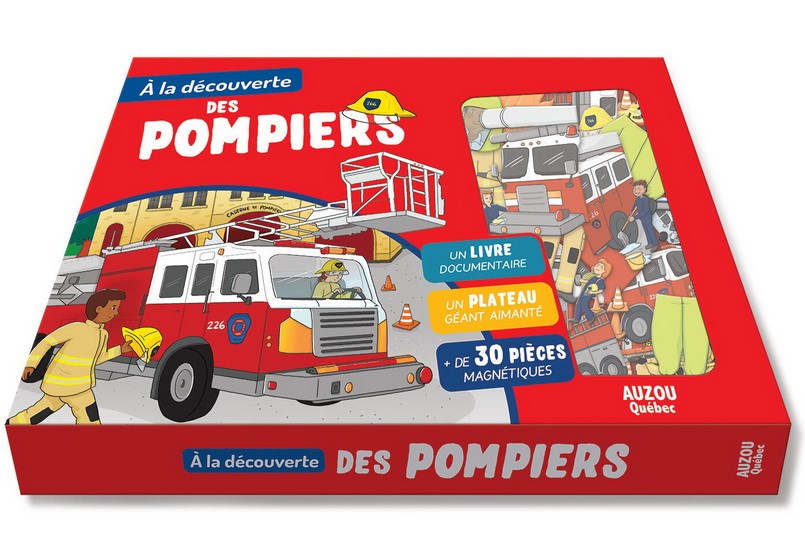 À la découverte des pompiers Cof. Éd. Québec - PIERRE-ALEXANDRE BONIN - MIKA