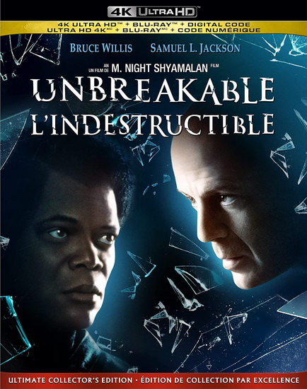 Unbreakable (4K+Blu-ray) - SHYAMALAN M. NIGHT