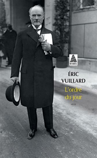 L&#39;Ordre du jour - ERIC VUILLARD