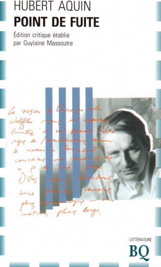 Point de fuite - HUBERT AQUIN