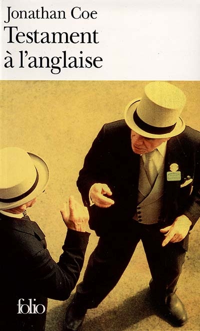 Testament à l&#39;anglaise - JONATHAN COE