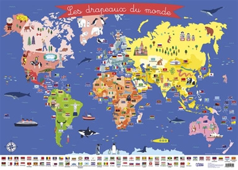 Les Drapeaux du monde N. éd. - EMILIE LAPEYRE