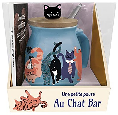 Une petite pause au chat bar N. éd. Cof. - YOULIE DESSINE