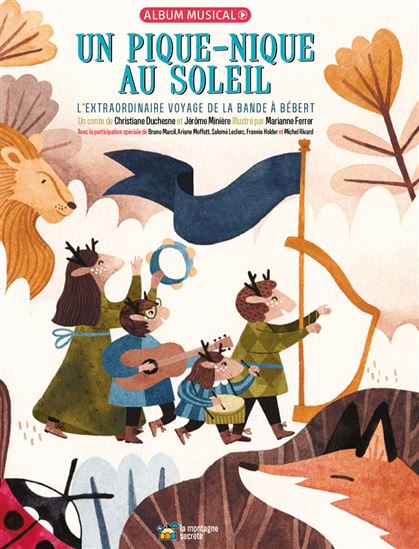 Un pique-nique au soleil - CHRISTIANE DUCHESNE - JÉRÔME MINIÈRE