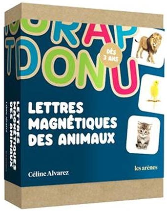 Lettres magnétiques des animaux Cof. - CÉLINE ALVAREZ
