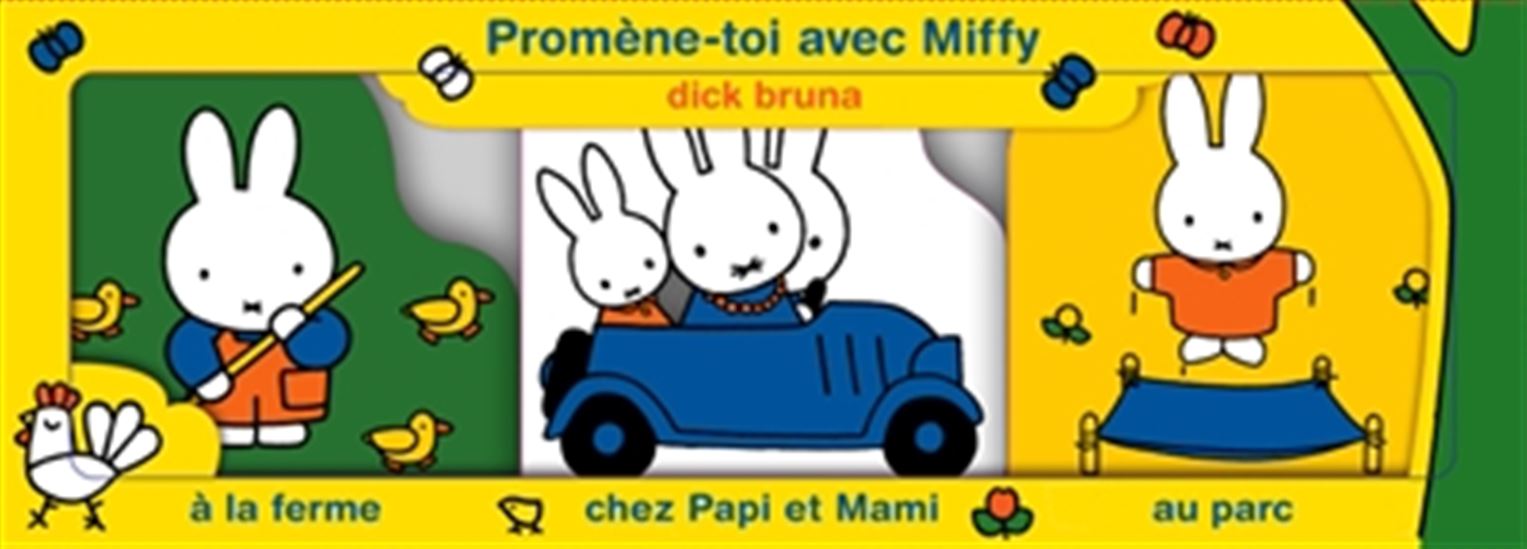 Promène-toi avec Miffy Cof. 3 vls - DICK BRUNA