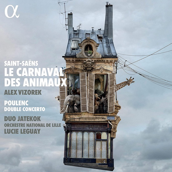Saint-Saens: Le carnaval des animaux - Poulenc: Concerto pour deux pianos in D minor, FP 61 - POULENC - SAINT-SAENS