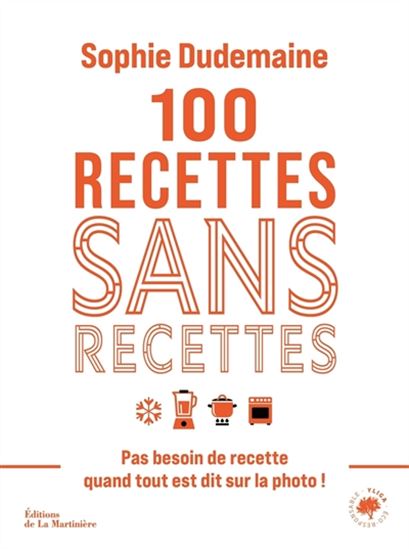 100 recettes sans recettes - SOPHIE DUDEMAINE