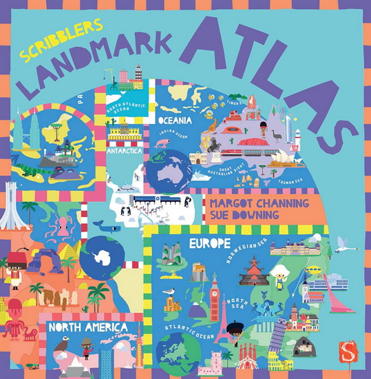 Scribblers Landmark Atlas - MARGOT CHANNING - SUE DOWNING