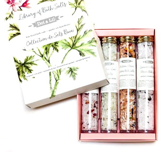 Coffret 4 Sels pour le bain 75g