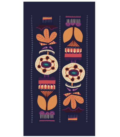 Petit cahier ligné fleurs