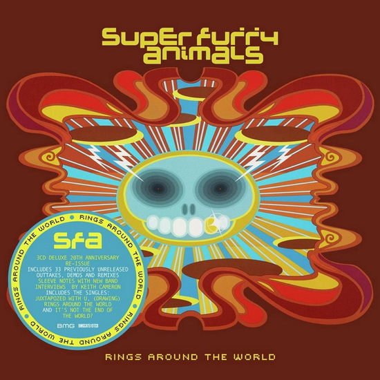 Rings Around The World (20th Anniversary Edition) (3CD - Remastérisé 2021) - SUPER FURRY ANIMALS