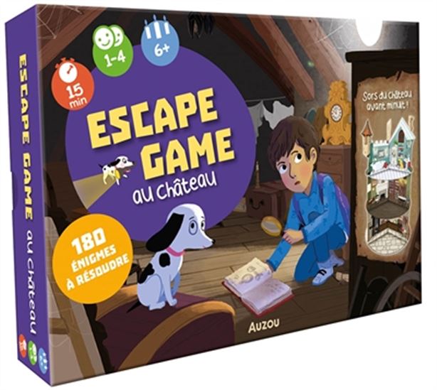 Escape game au château Cof. N. éd. - EMMANUEL TRÉDEZ - MAUD RIEMANN
