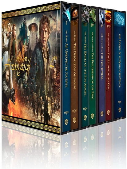 Middle Earth: 6 Film Ultimate Collector’s Edition (4K+Blu-ray) - PETER JACKSON