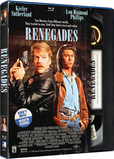 Renegades (Retro VHS) (Blu-Ray) - JACK SHOLDER