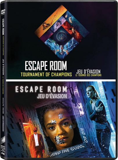 Escape Room (2019) / Escape Room: Tournament of Champions: 2 Movie Collection (Jeu d’évasion: le tournoi des champions) - ADAM ROBITEL