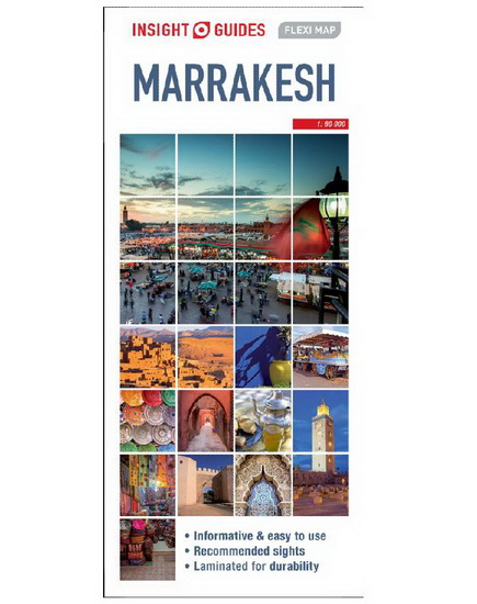 Insight Guides Flexi Map Marrakesh ( Insight Maps ) 4E - COLLECTIF